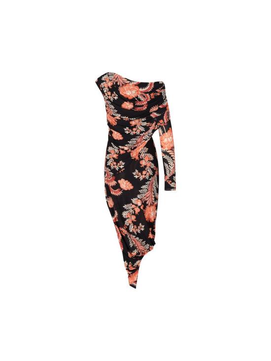 24FW 에트로 미디 원피스 WRHA0209AK550X0810 AI24 MULTICOLOR - ETRO