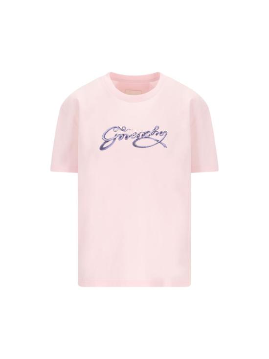 25SS 지방시 반팔 티셔츠 BW70EKP705680 P25 PALE PINK