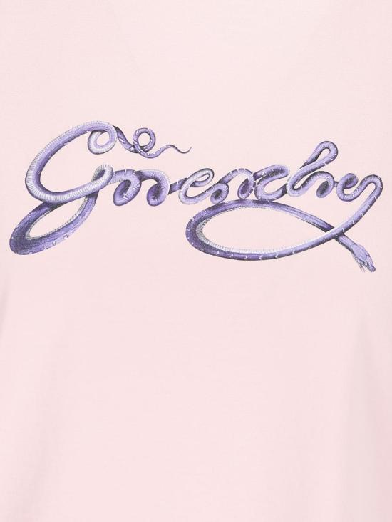 25SS 지방시 반팔 티셔츠 BW70EKP705680 P25 PALE PINK - GIVENCHY