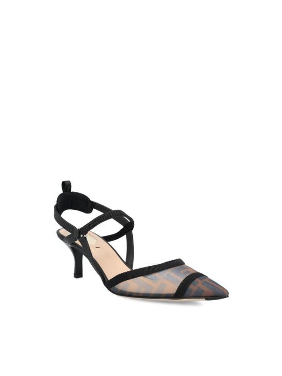 25SS 펜디 플랫 슈즈 8J8589AQ6UF13TU P25 TOBACCO BLACK - FENDI