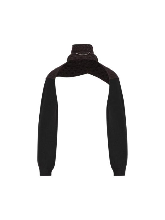 24FW 펜디 터틀넥 FZXC53ASJNF0P1B AI24 AUBERGINE BLACK - FENDI