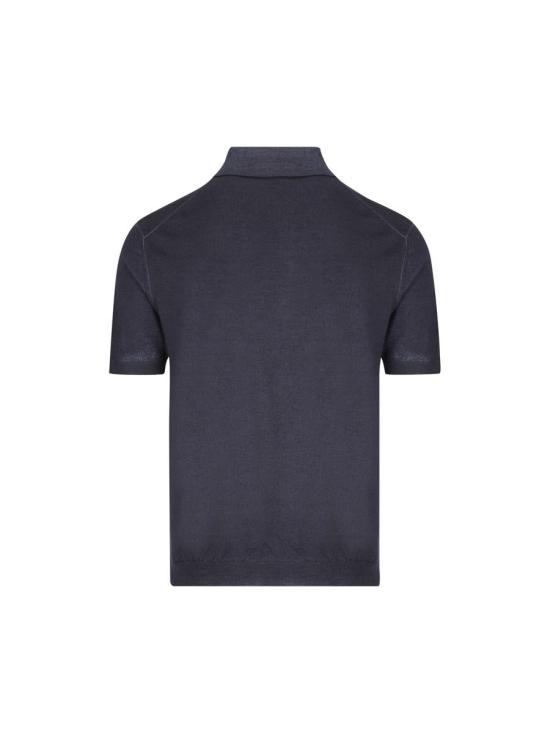 25SS 프라다 폴로 티셔츠 UMB93816EMF0008 P25 BLUE - PRADA