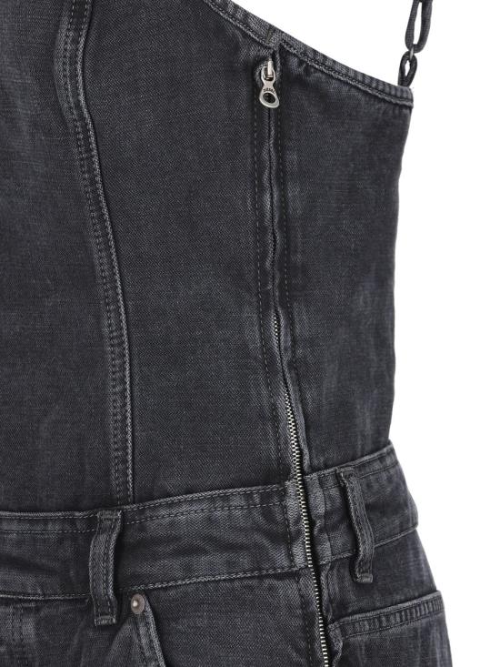 25SS 디젤 점프수트 A14068007Z902 P25 Black - DIESEL