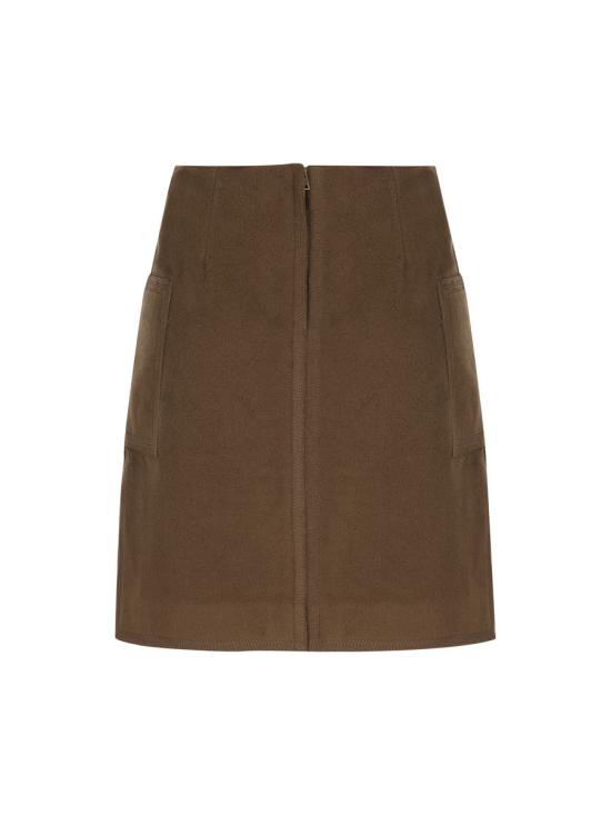 24FW 에트로 숏 스커트 WRFA0084AK523M0021 AI24 BROWN - ETRO