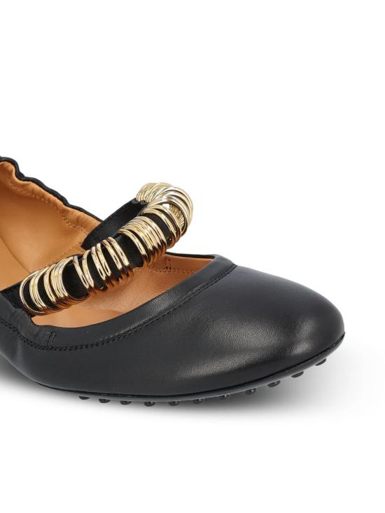 25SS 토즈 플랫 슈즈 XXW0HI0JJ10U1OB999 P25 Black - TODS