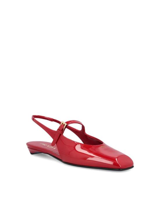 25SS 프라다 플랫 슈즈 1F828N069F0E06 P25 RED - PRADA