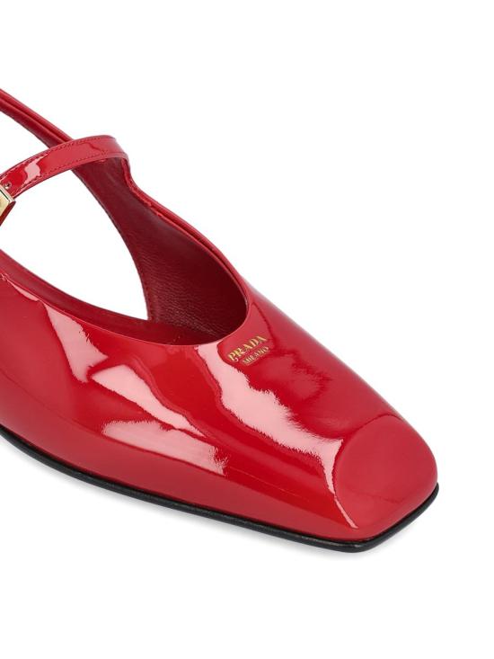 25SS 프라다 플랫 슈즈 1F828N069F0E06 P25 RED - PRADA