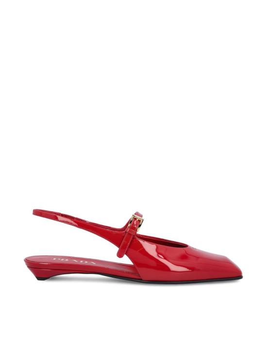 25SS 프라다 플랫 슈즈 1F828N069F0E06 P25 RED