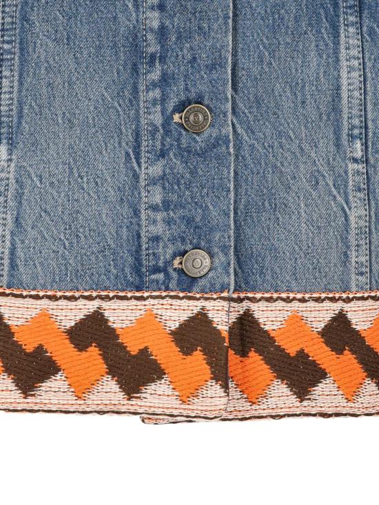 25SS 발렌티노 가라바니 숏 스커트 6B3DD19Z94U558 P25 MEDIUM BLUE DENIM - VALENTINO GARAVANI