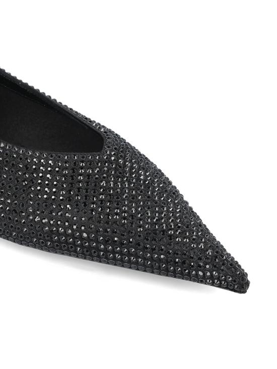 24FW 생로랑 플랫 슈즈 8089189QN0A1012 AI24 BLACK - SAINT LAURENT