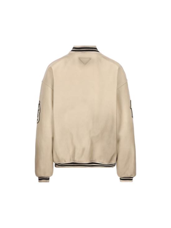 24FW 프라다 봄버 자켓 58A19015Y0F0304 AI24 Beige - PRADA