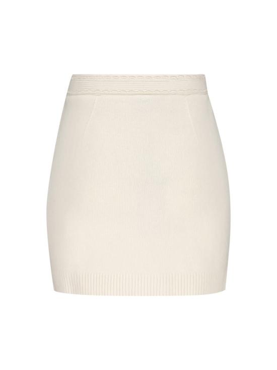 24FW 펜디 숏 스커트 FZQ758ASJJF08QQ AI24 Beige - FENDI
