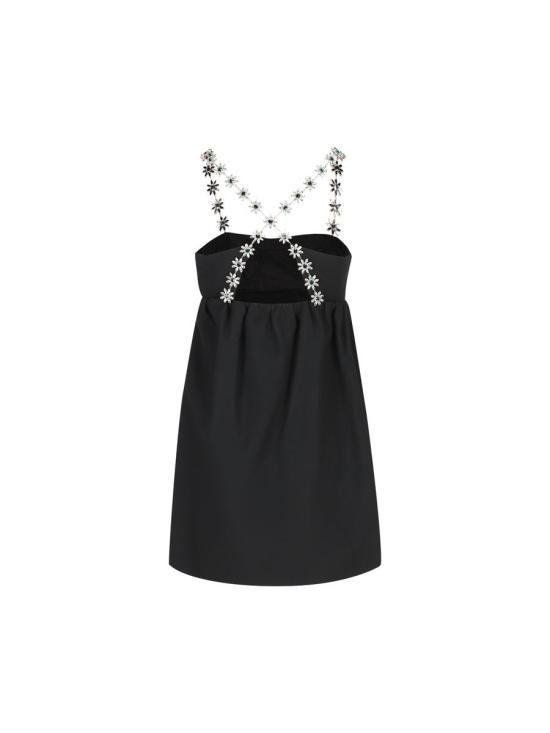 25SS 프라다 숏 원피스 P3O22R155TF0002 P25 Black - PRADA