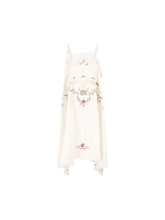 25SS 캐비어 미디 원피스 CS25F34 P25 WHITE