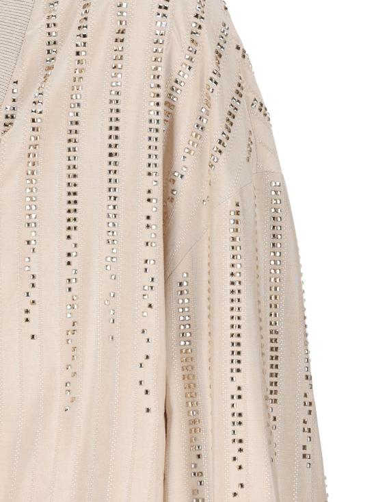 24FW 골든구스 가디건 GWP02027P00165515609 AI24 LIGHT TAN - GOLDEN GOOSE