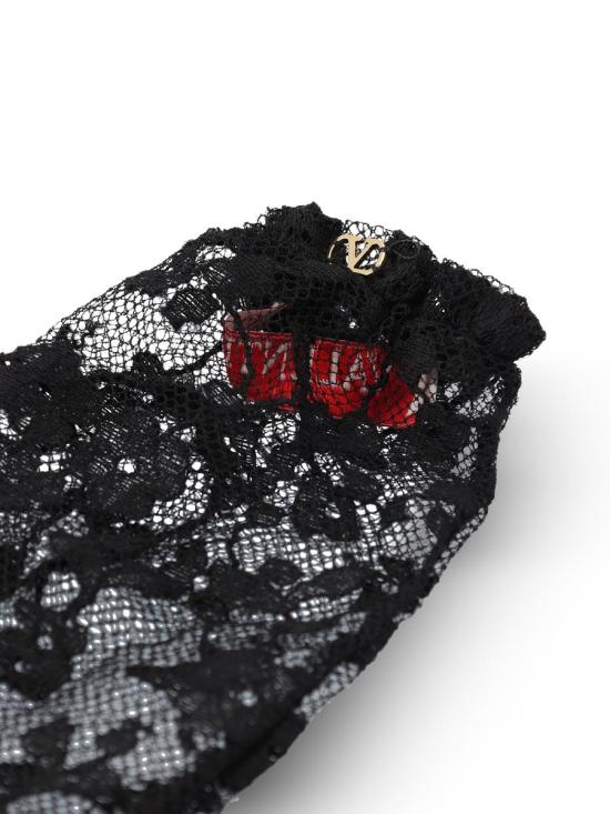 25SS 발렌티노 가라바니 장갑 6W0GD00HNDQN06 P25 Black - VALENTINO GARAVANI