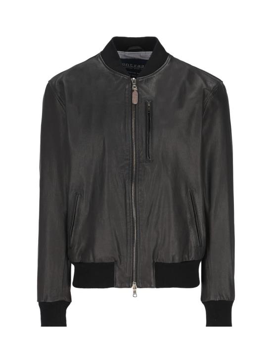  Contrastway 봄버 자켓 HINKLER P24 Black