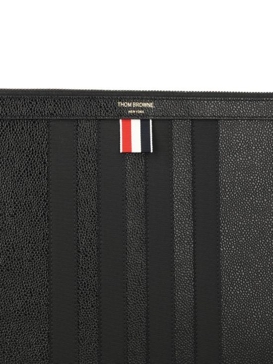  톰브라운 클러치/파우치 MAC167A00198001 P24 Black - THOM BROWNE