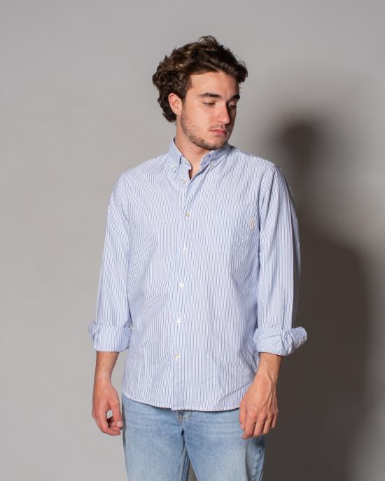 25SS 로이로져스 긴팔 셔츠 RRU90059CK670124 C0350 Celeste bianco - ROY ROGER'S