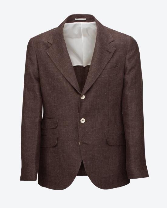 25SS 브루넬로 쿠치넬리 수트 자켓 MW4827BWD C2167 TESTA DI MORO - BRUNELLO CUCINELLI