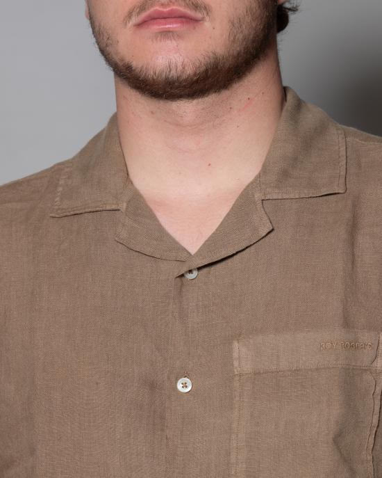 25SS 로이로져스 반팔 셔츠 RVU056P4220569 C0005 Marrone - ROY ROGER'S