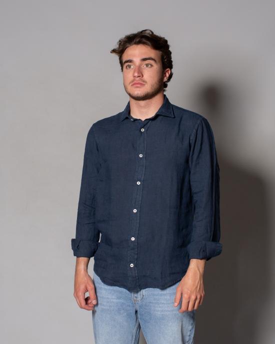 25SS 로이로져스 긴팔 셔츠 RVU099P4220569 C0048 Blu - ROY ROGER'S