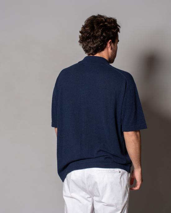 25SS 로베르토 콜리나 폴로 티셔츠 RB44225 10 Blu - ROBERTO COLLINA