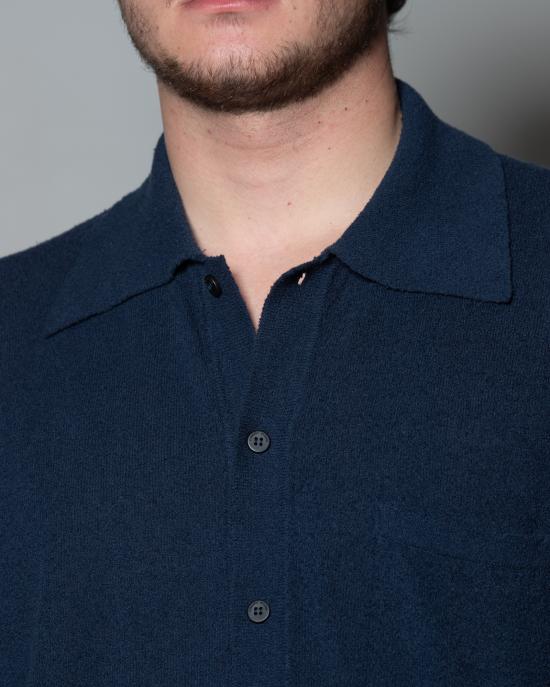 25SS 로베르토 콜리나 폴로 티셔츠 RB44225 10 Blu - ROBERTO COLLINA