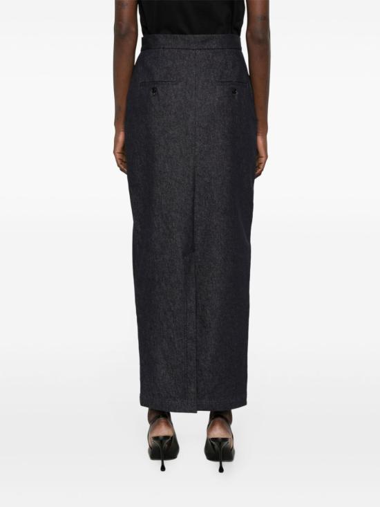 25SS 막스마라 숏 스커트 2511101013600 742001 Blue - MAX MARA