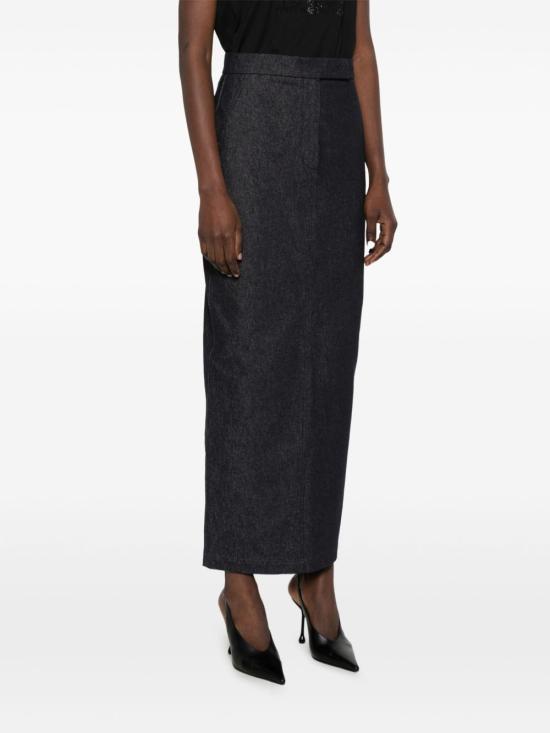 25SS 막스마라 숏 스커트 2511101013600 742001 Blue - MAX MARA