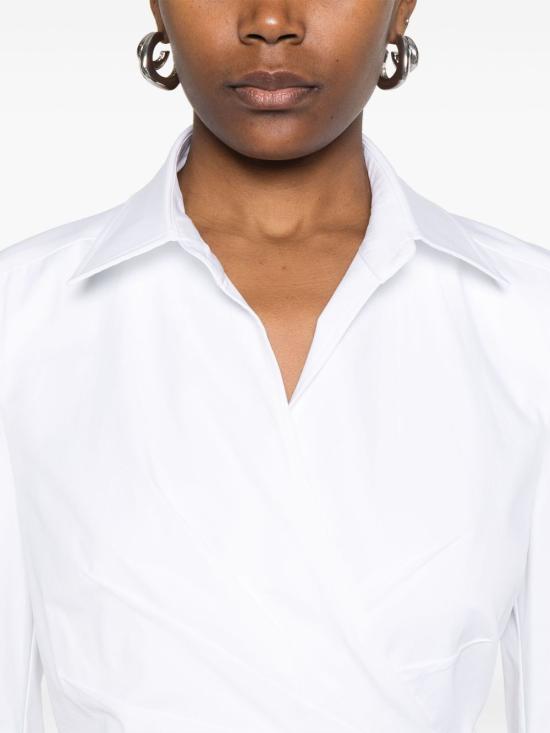 25SS 막스마라 미디 원피스 2511221053600 296002 White - MAX MARA