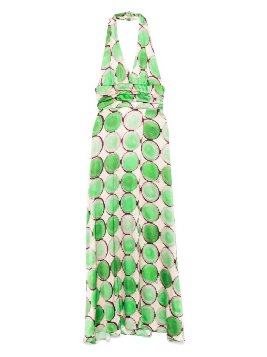 25SS KITAGI 미디 원피스 25EK308F5 VERDE Green