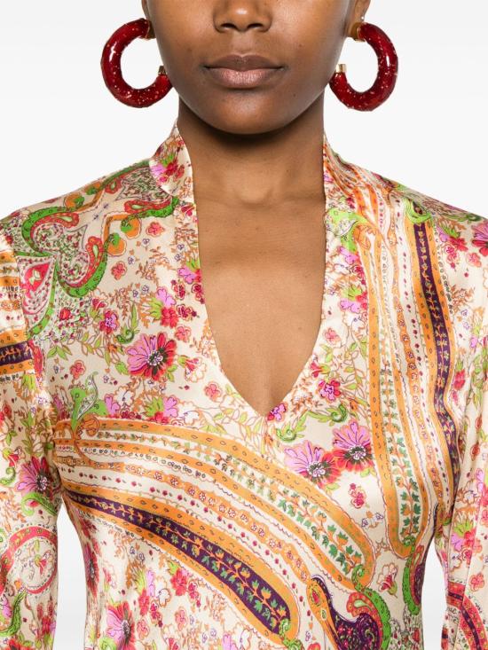 25SS KITAGI 롱 원피스 25EK311F7 AVORIO Beige - OTHER BRANDS