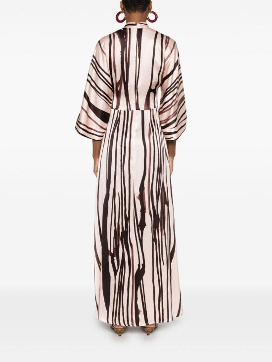 25SS KITAGI 미디 원피스 25EK332RF4 MORO Brown - OTHER BRANDS