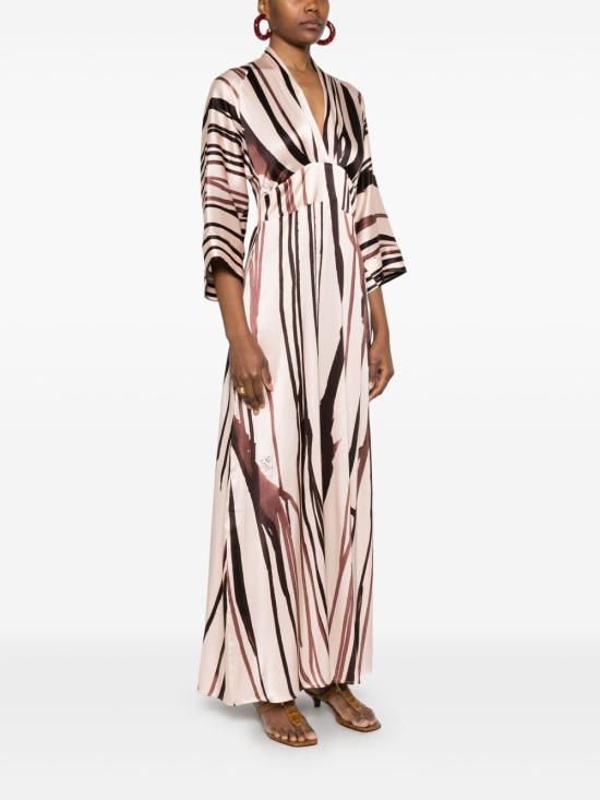 25SS KITAGI 미디 원피스 25EK332RF4 MORO Brown - OTHER BRANDS