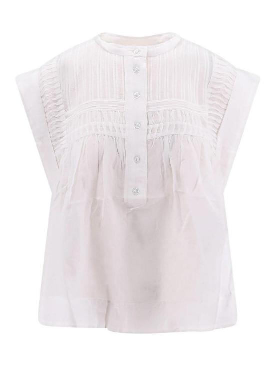  이자벨마랑에뚜왈 블라우스 HT0003FBB3J04E20WH White