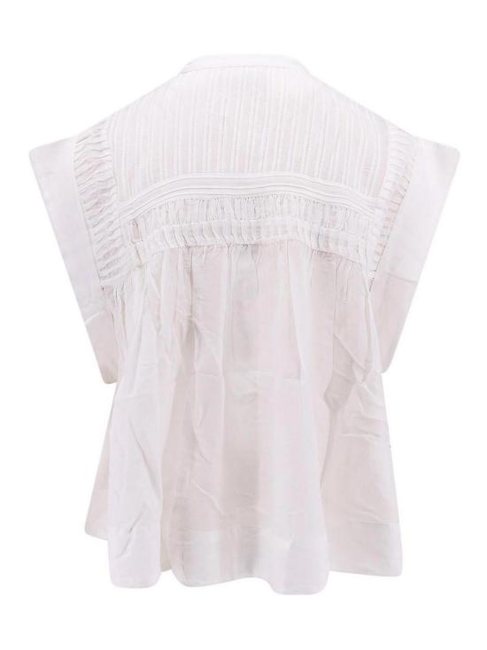  이자벨마랑에뚜왈 블라우스 HT0003FBB3J04E20WH White - ISABEL MARANT ETOILE