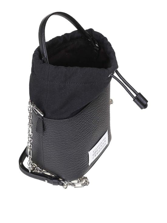 26SS 마르지엘라 미니 5AC 로고 패치 버킷백 S61WG0035P4348T8013 - MAISON MARGIELA