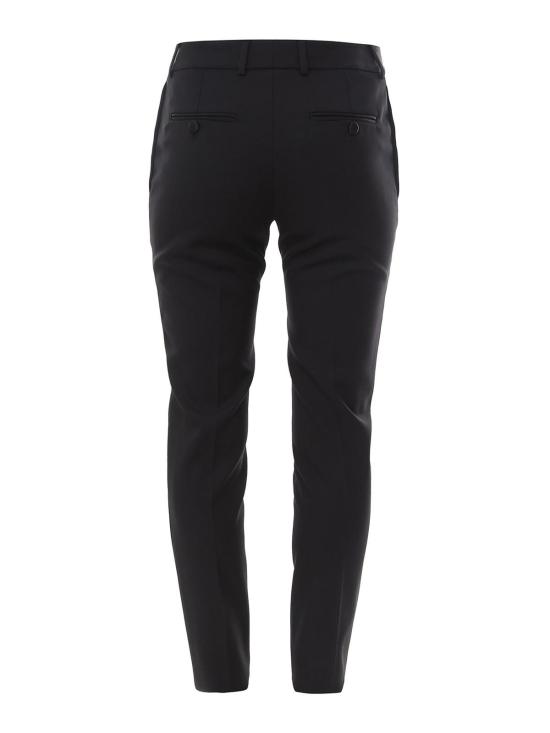  생로랑 스트레이트 팬츠 531553Y399W1000 Black - SAINT LAURENT