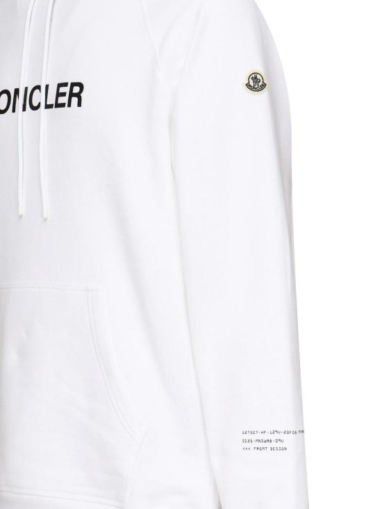  몽클레어 후드 티셔츠 K109U8G00001M5214001 White - MONCLER