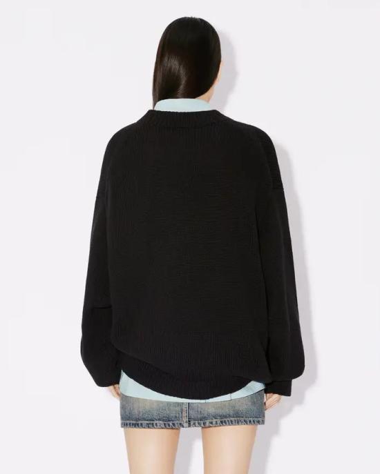  겐조 스웨터 FE58PU0143LD 99J Black - KENZO