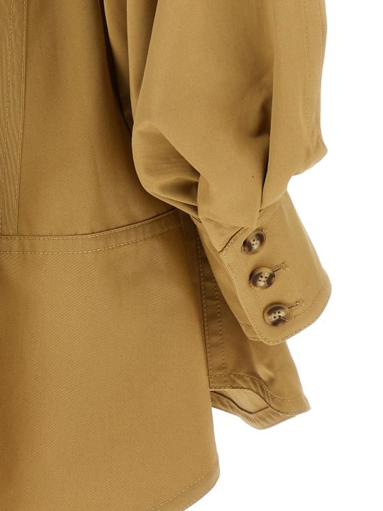 25SS 짐머만 숏 원피스 3065DS251SAN Beige - ZIMMERMANN