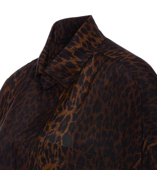 25SS 발렌시아가 블라우스 814121TSL712135 BROWN - BALENCIAGA