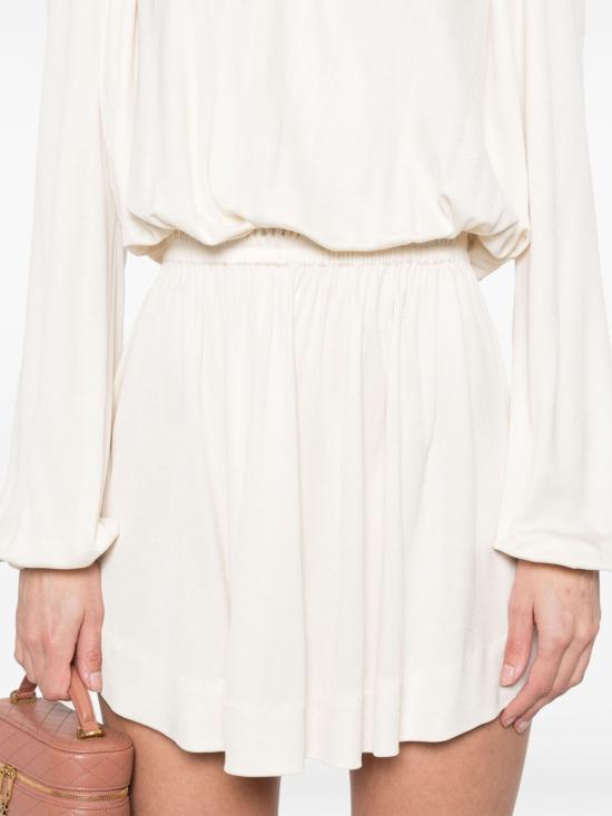 25SS 생로랑 숏 원피스 820924 Y6H339601 White - SAINT LAURENT