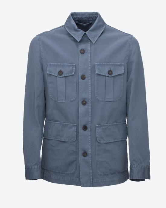 25SS 인코텍스 자켓 63H350 90457 812 Azzurro - INCOTEX