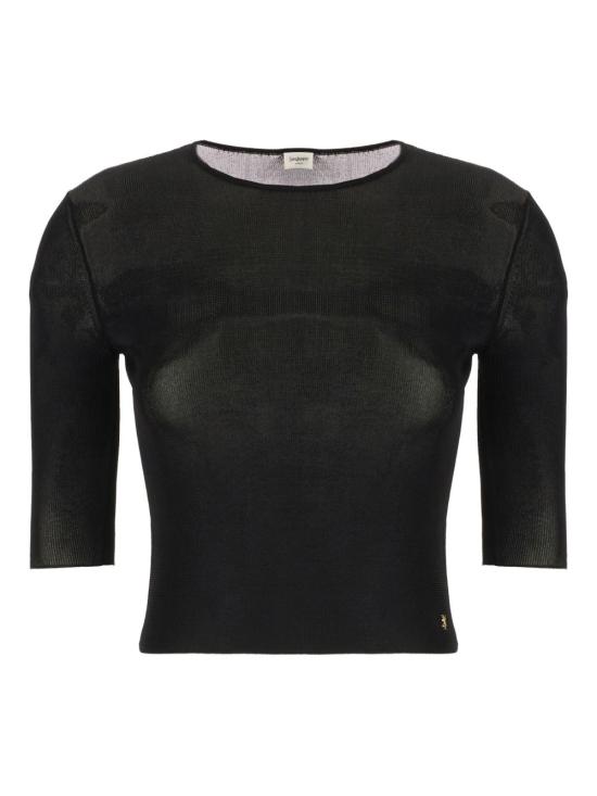 25SS 생로랑 스웨터 819910 Y75WA1000 Black