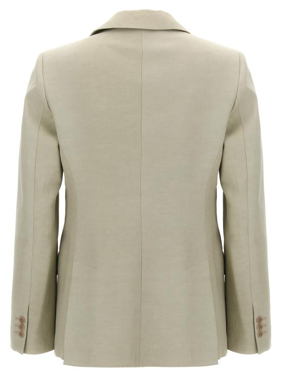 25SS 파로쉬 수트 자켓 D420267RAISA25038 White - PAROSH