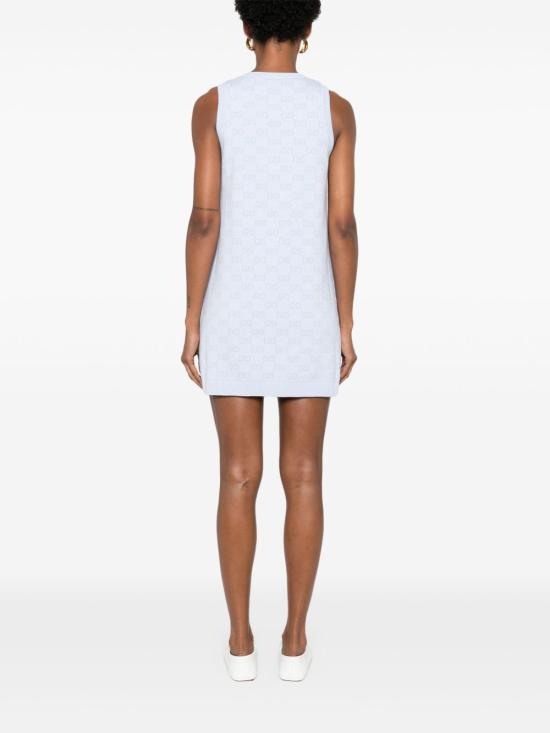 25SS 구찌 숏 원피스 786403 XKEPI4546 Clear Blue - GUCCI