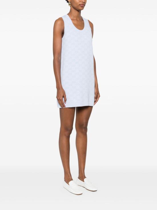 25SS 구찌 숏 원피스 786403 XKEPI4546 Clear Blue - GUCCI