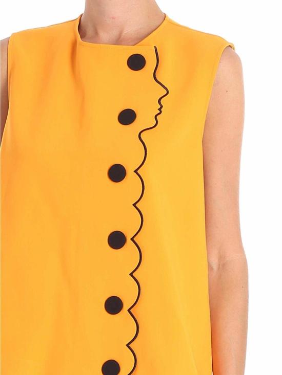  비베타 블라우스 84VV219185 Yellow - VIVETTA